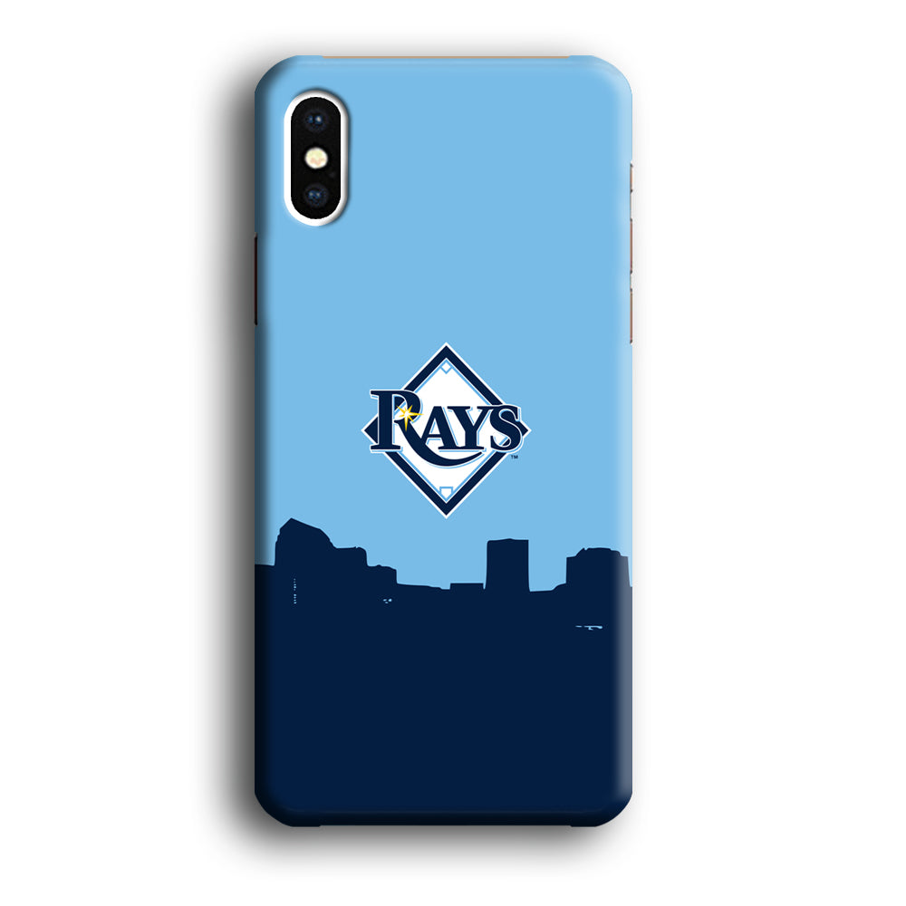 Baseball Tampa Bay Rays MLB 001 iPhone X Case