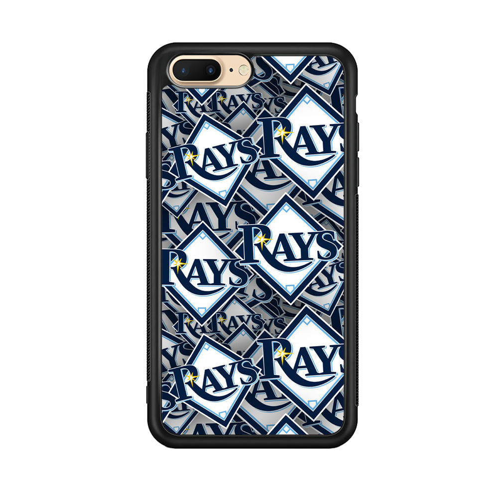 Baseball Tampa Bay Rays MLB 002 iPhone 8 Plus Case