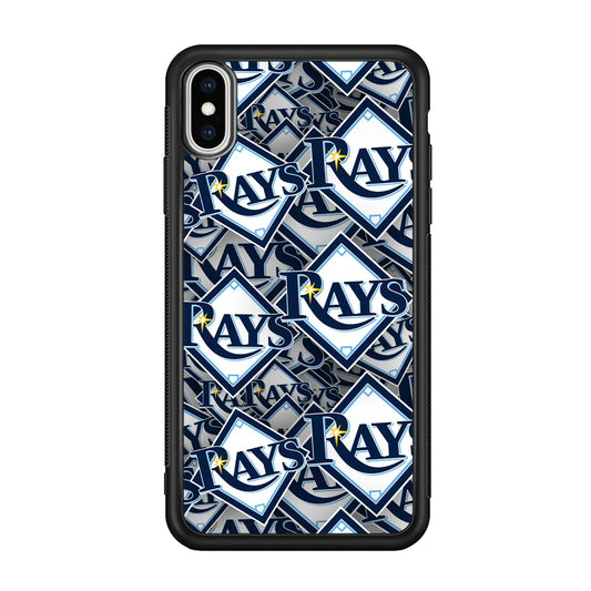 Baseball Tampa Bay Rays MLB 002 iPhone Xs Case