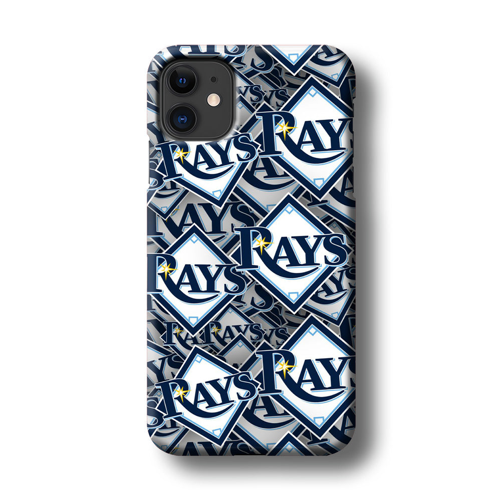 Baseball Tampa Bay Rays MLB 002 iPhone 11 Case