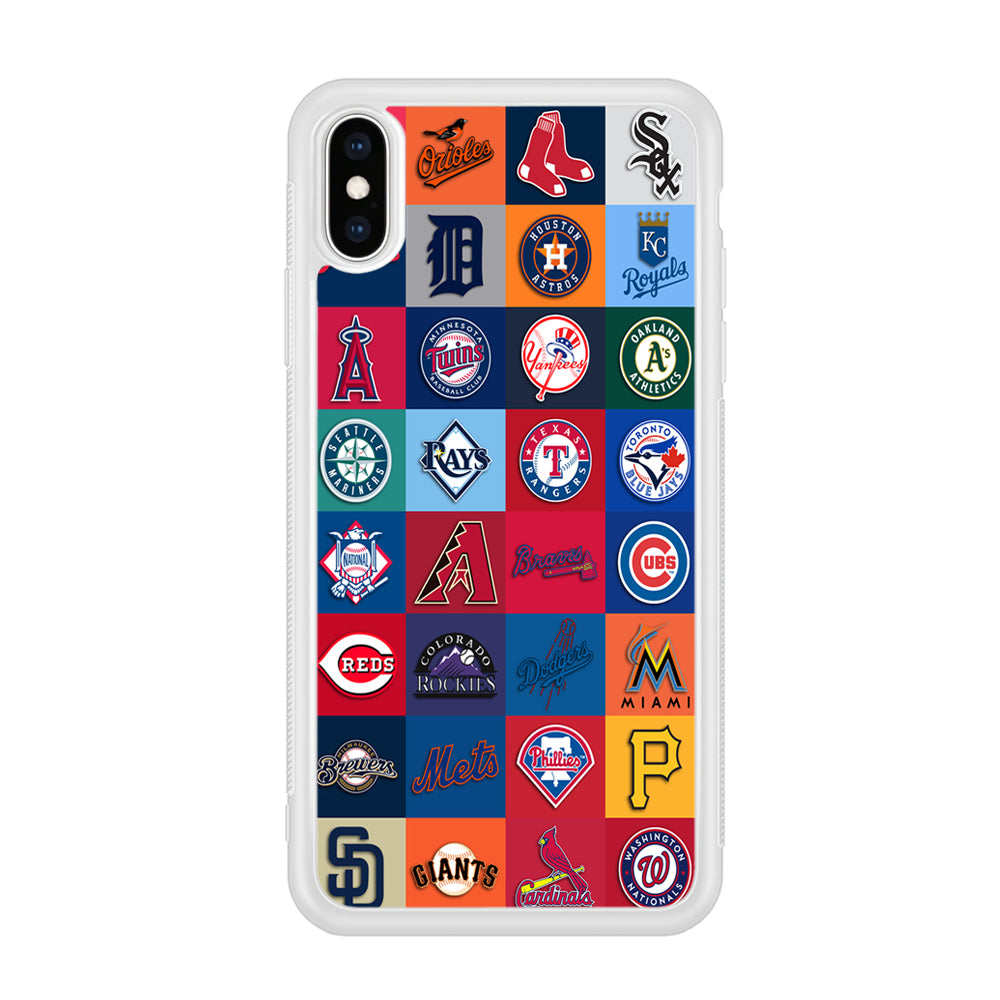 Baseball Teams MLB iPhone Xs Max Case