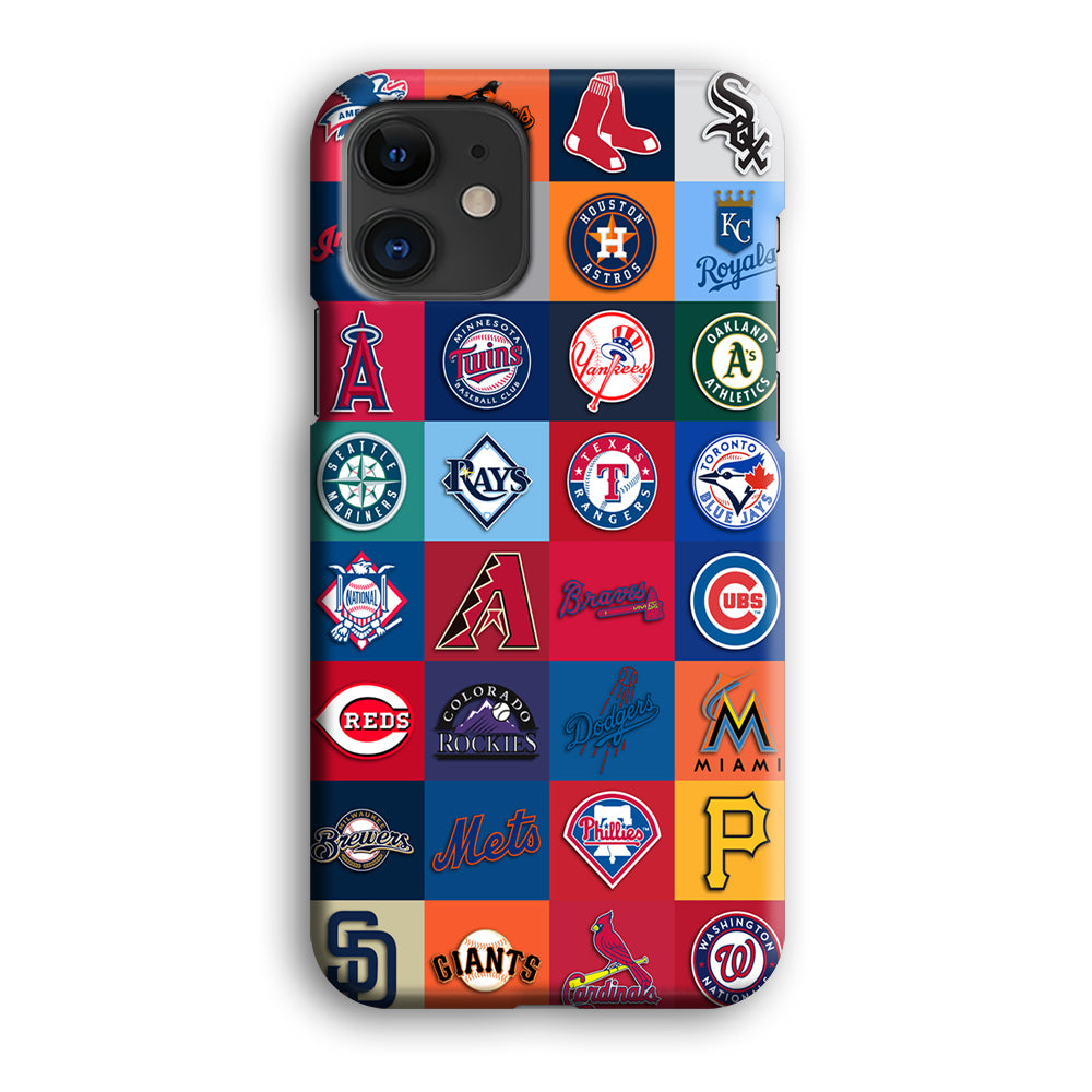 Baseball Teams MLB iPhone 12 Case