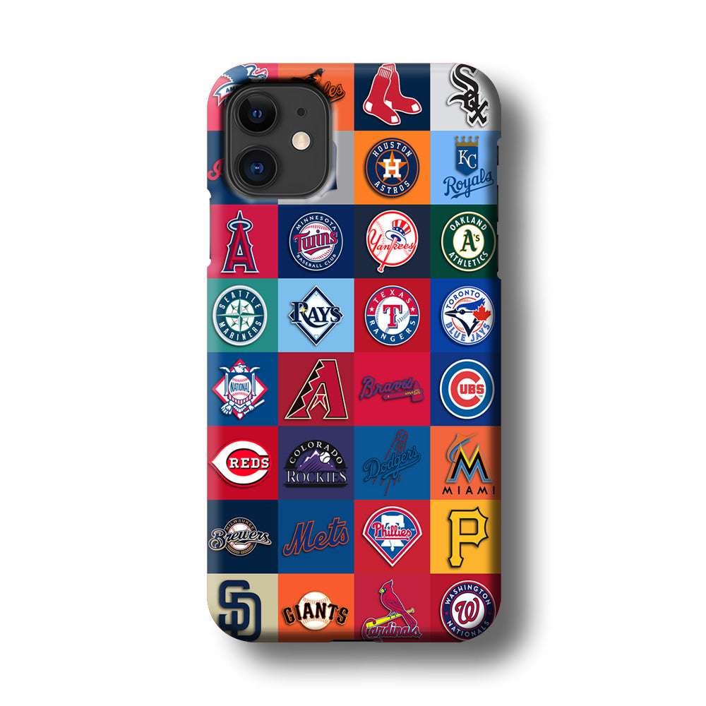 Baseball Teams MLB iPhone 11 Case