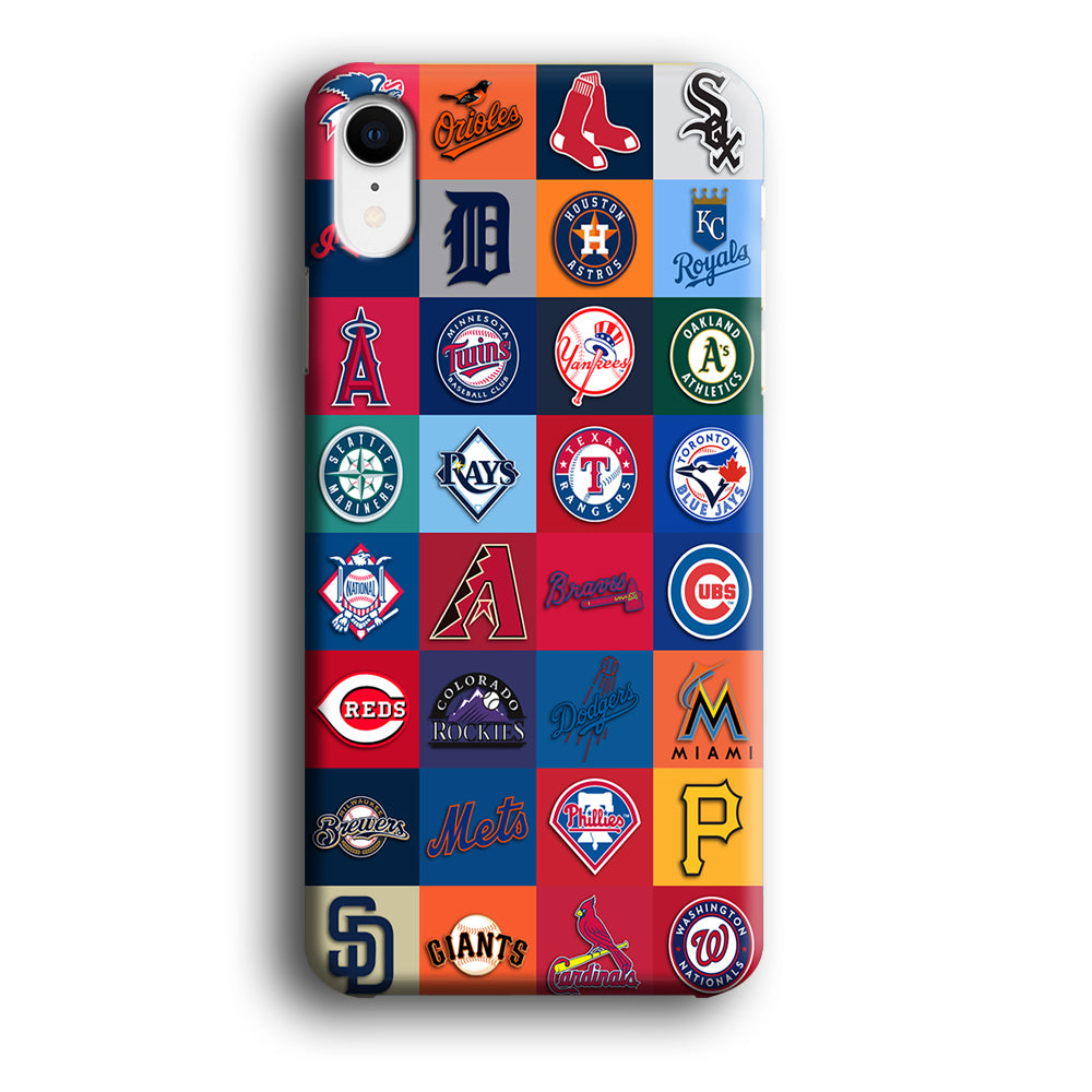 Baseball Teams MLB iPhone XR Case