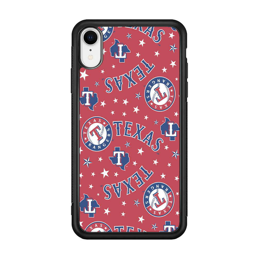Baseball Texas Rangers MLB 001 iPhone XR Case