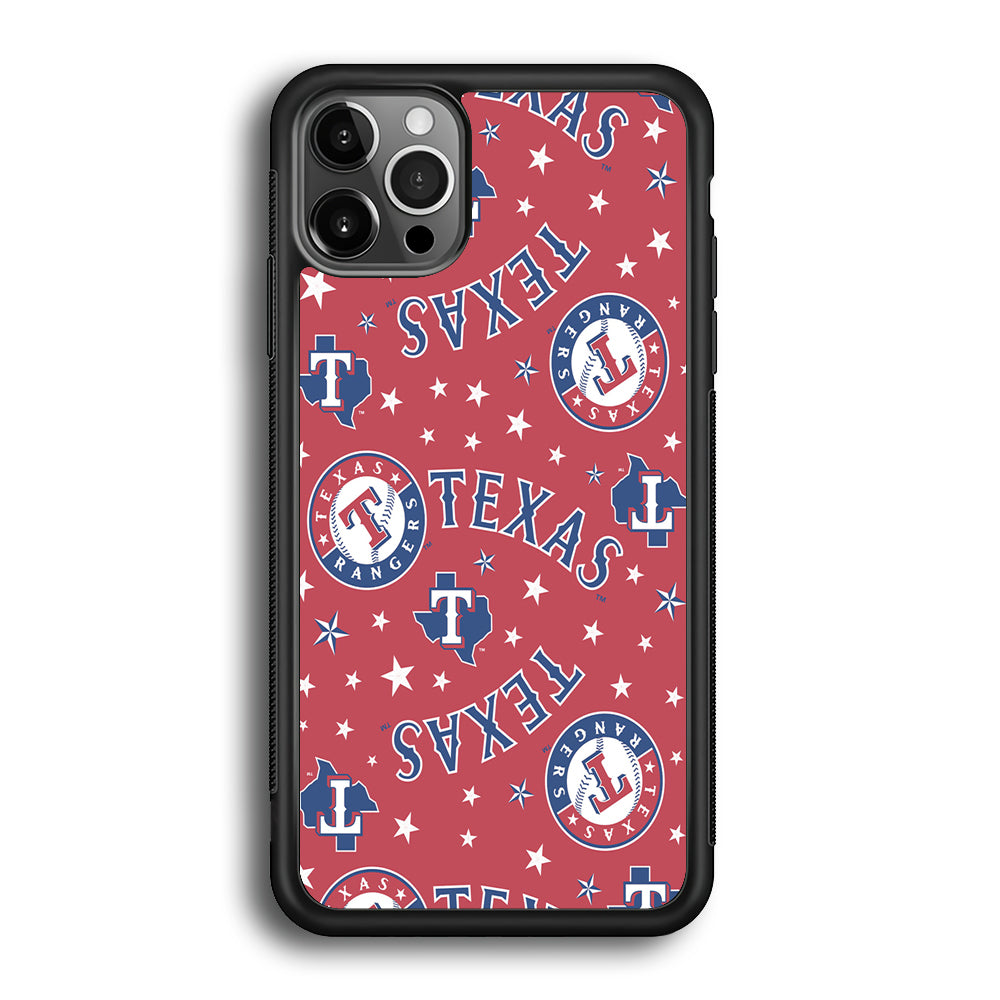 Baseball Texas Rangers MLB 001 iPhone 12 Pro Case