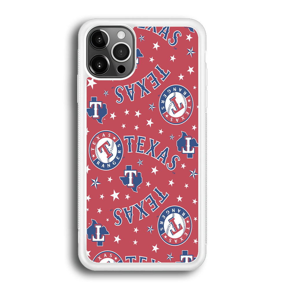 Baseball Texas Rangers MLB 001 iPhone 12 Pro Case