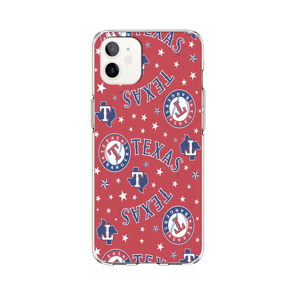 Baseball Texas Rangers MLB 001 iPhone 12 Case