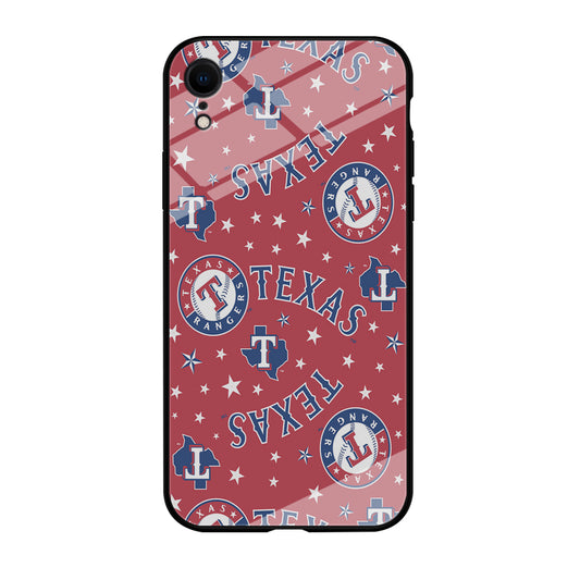 Baseball Texas Rangers MLB 001 iPhone XR Case