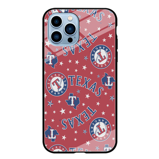 Baseball Texas Rangers MLB 001 iPhone 14 Pro Case