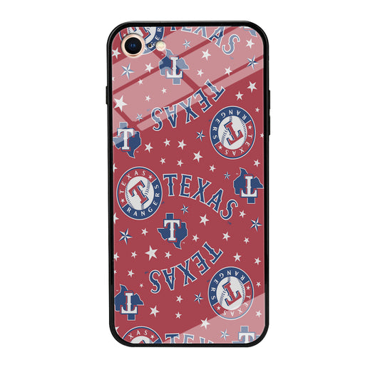Baseball Texas Rangers MLB 001 iPhone 8 Case