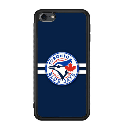 Baseball Toronto Blue Jays MLB 001 iPod Touch 6 Case-Phone Case-Rubber White (2D Case)-Altracase