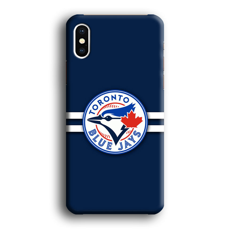 Baseball Toronto Blue Jays MLB 001 iPhone Xs Case