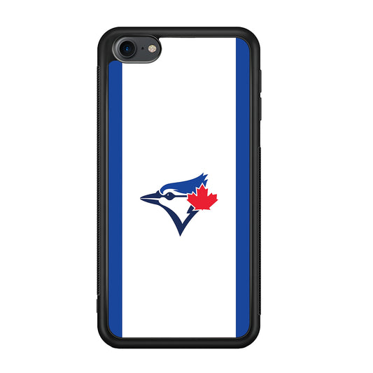 Baseball Toronto Blue Jays MLB 002 iPod Touch 6 Case-Phone Case-Rubber White (2D Case)-Altracase