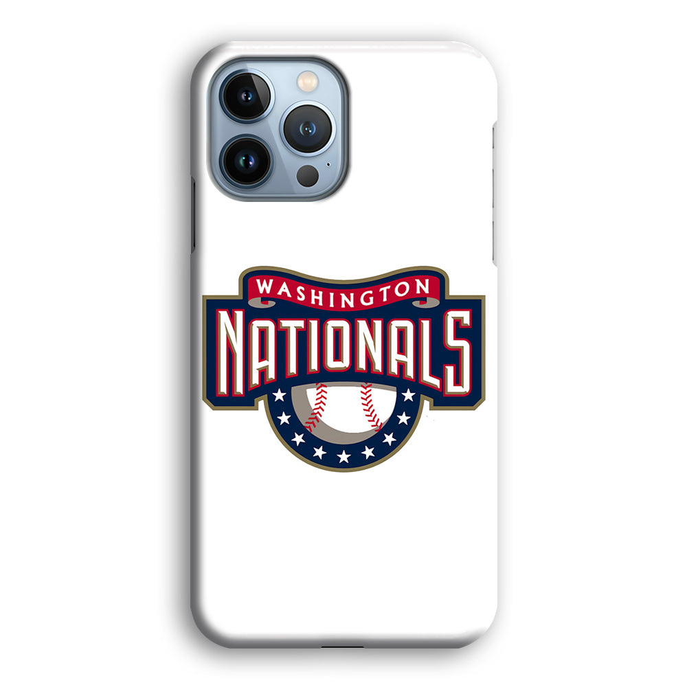 Baseball Washington Nationals MLB 001 iPhone 13 Pro Max Case