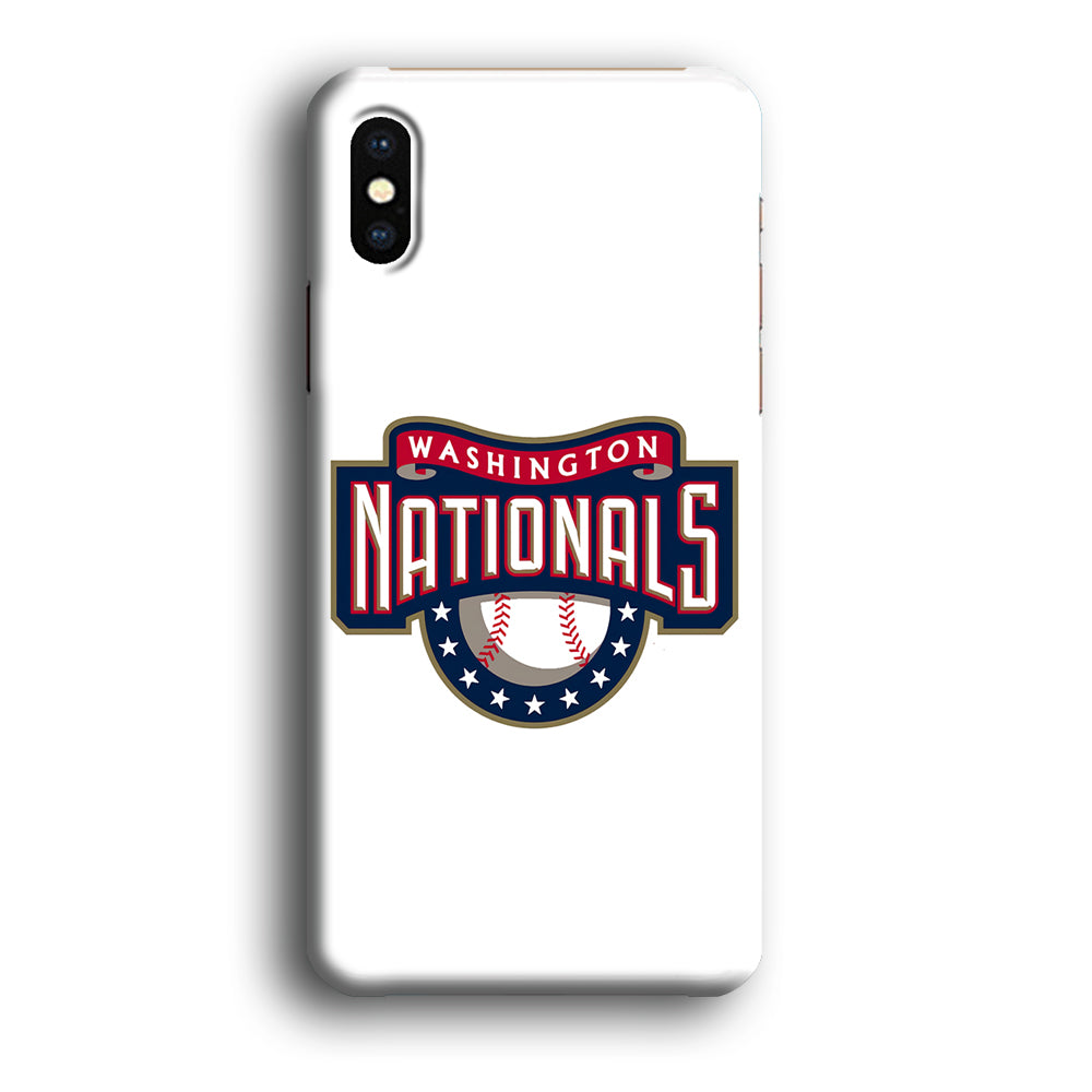 Baseball Washington Nationals MLB 001 iPhone Xs Case