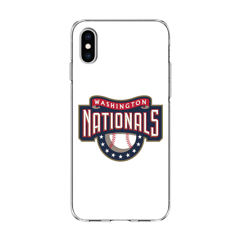 Baseball Washington Nationals MLB 001 iPhone Xs Case