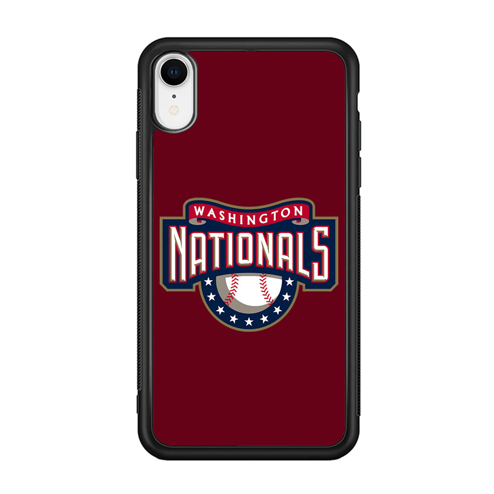 Baseball Washington Nationals MLB 002 iPhone XR Case