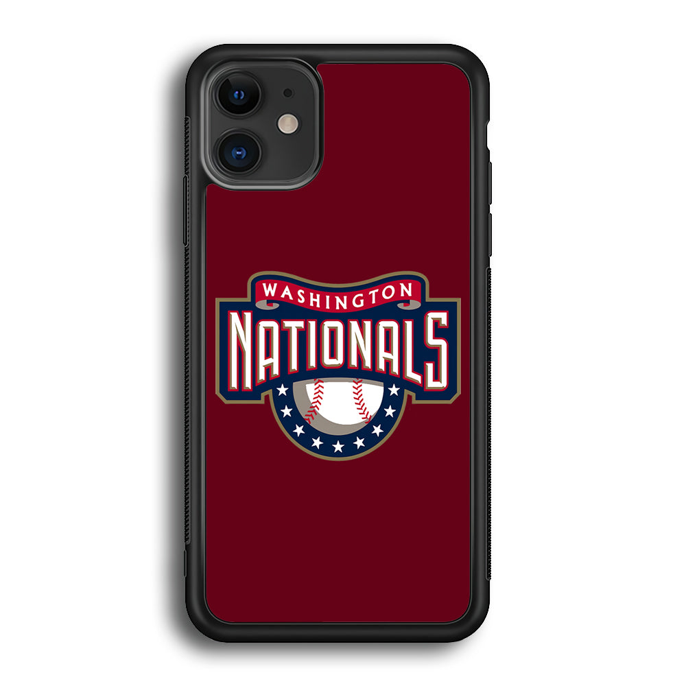 Baseball Washington Nationals MLB 002 iPhone 12 Mini Case