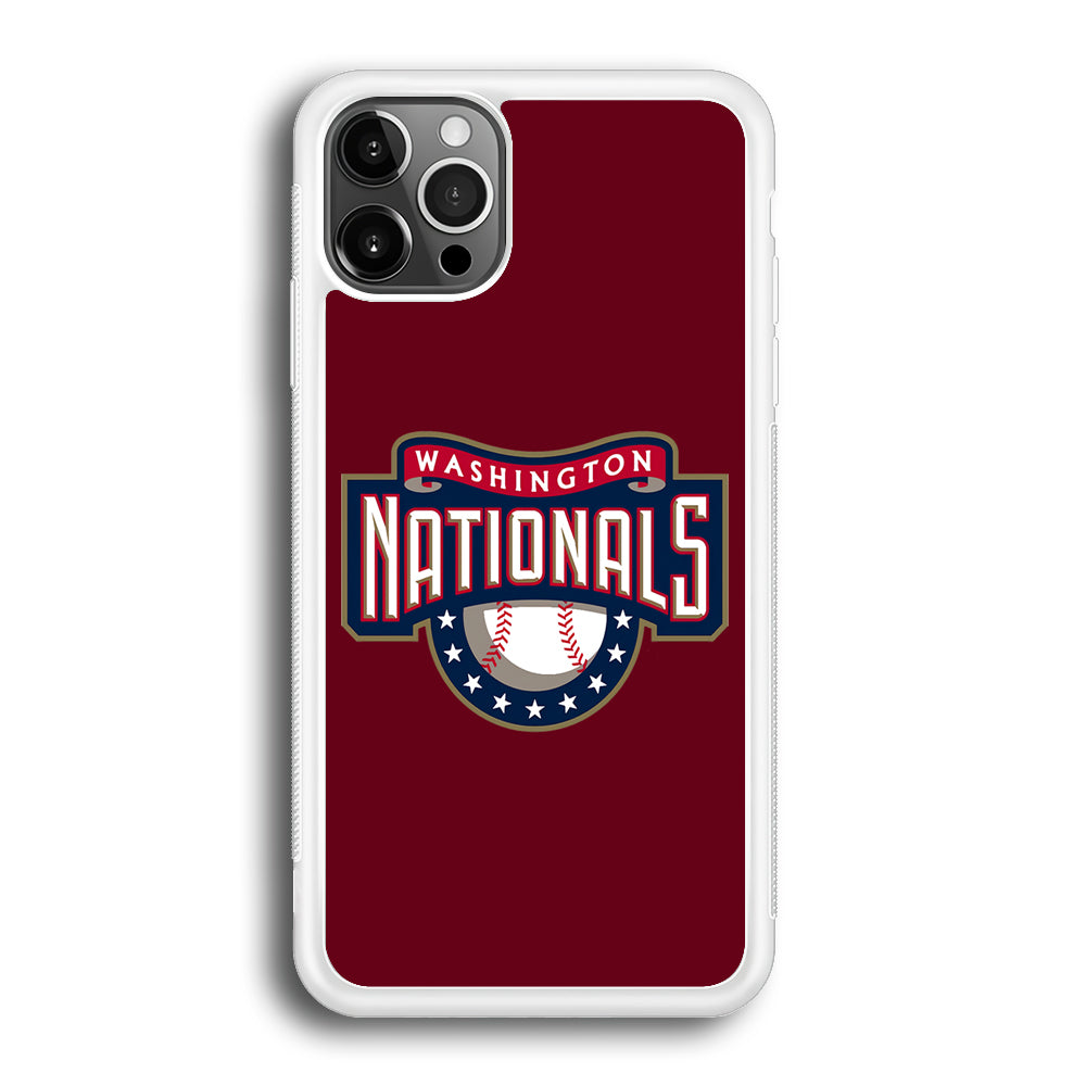 Baseball Washington Nationals MLB 002 iPhone 12 Pro Case