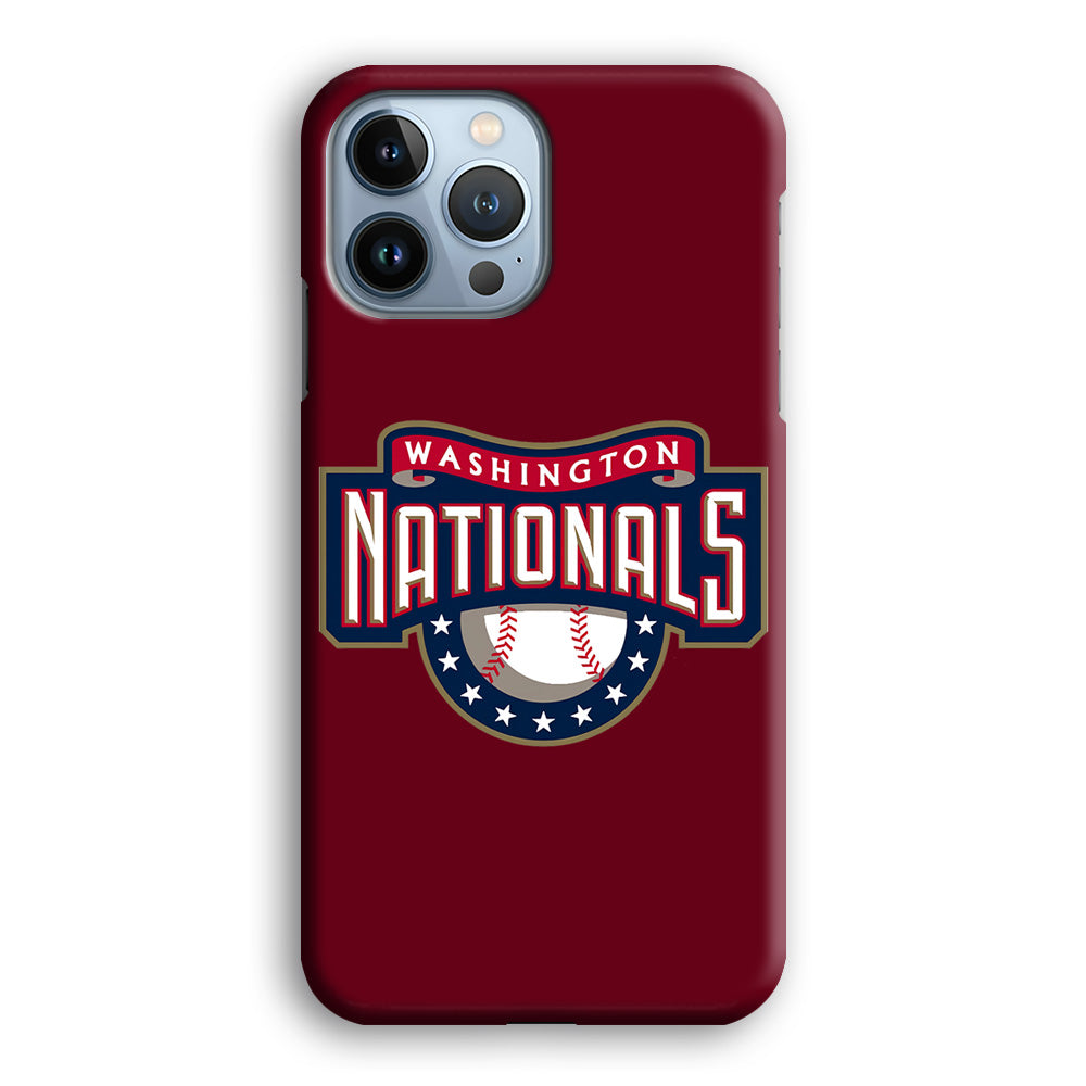 Baseball Washington Nationals MLB 002 iPhone 13 Pro Max Case