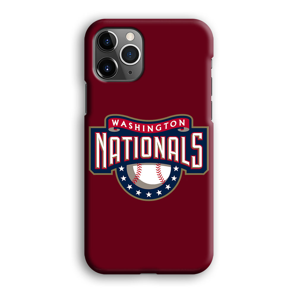 Baseball Washington Nationals MLB 002 iPhone 12 Pro Case