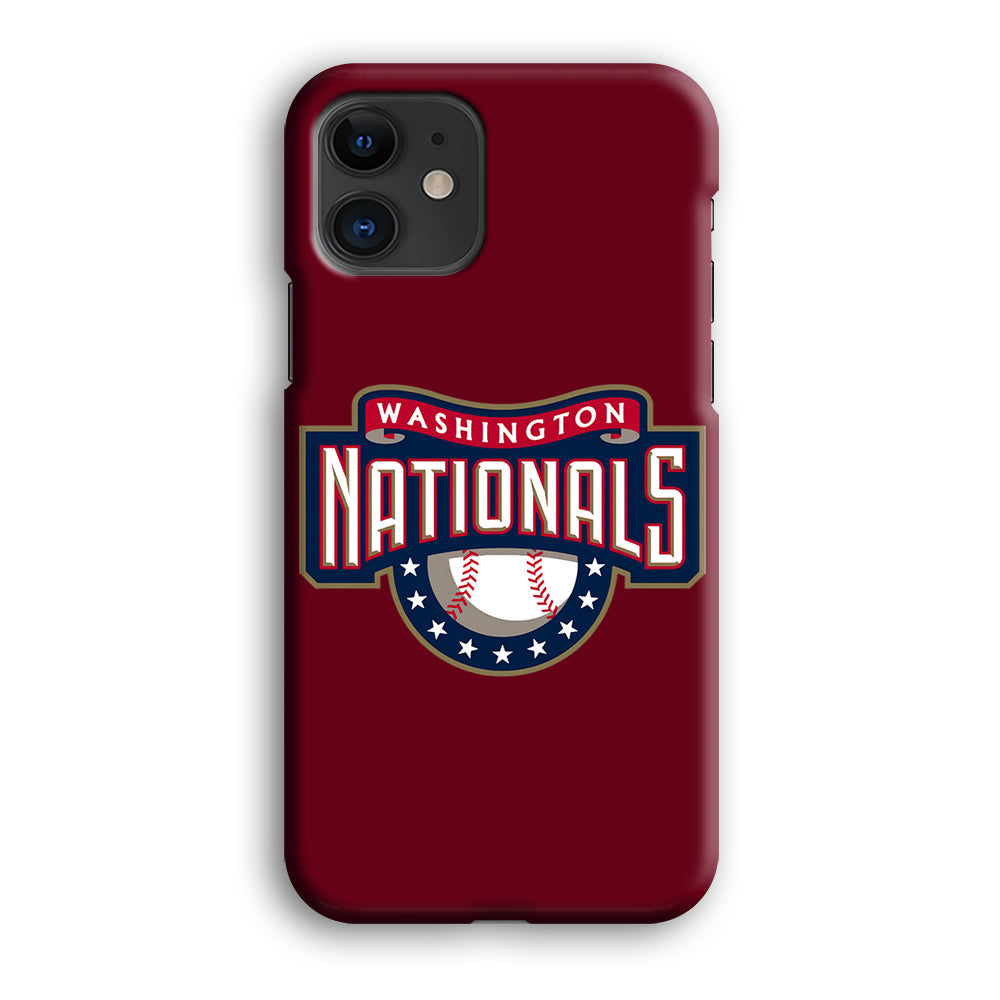 Baseball Washington Nationals MLB 002 iPhone 12 Mini Case