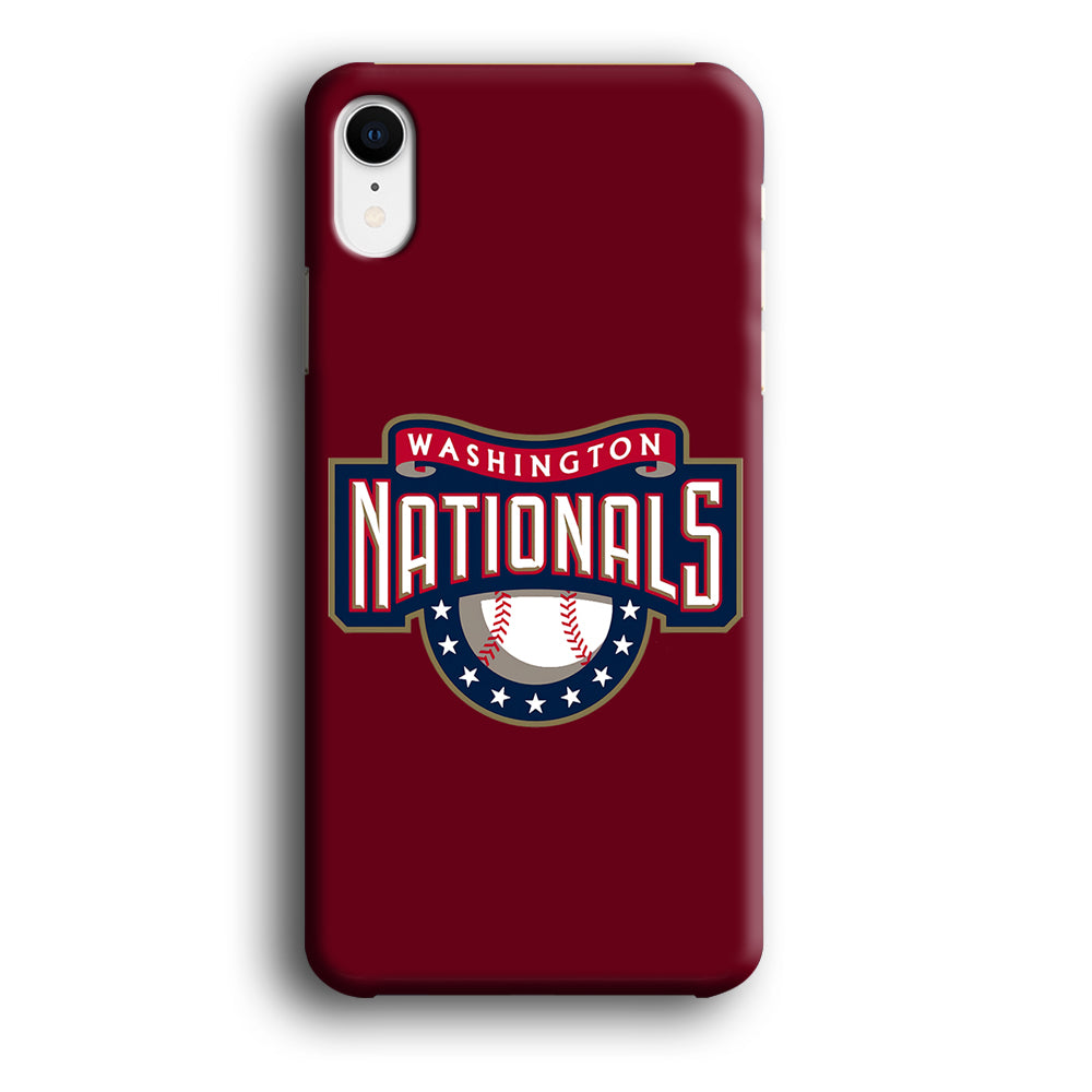 Baseball Washington Nationals MLB 002 iPhone XR Case