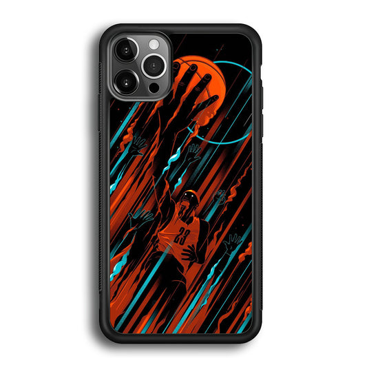 Basketball Art 003 iPhone 12 Pro Case