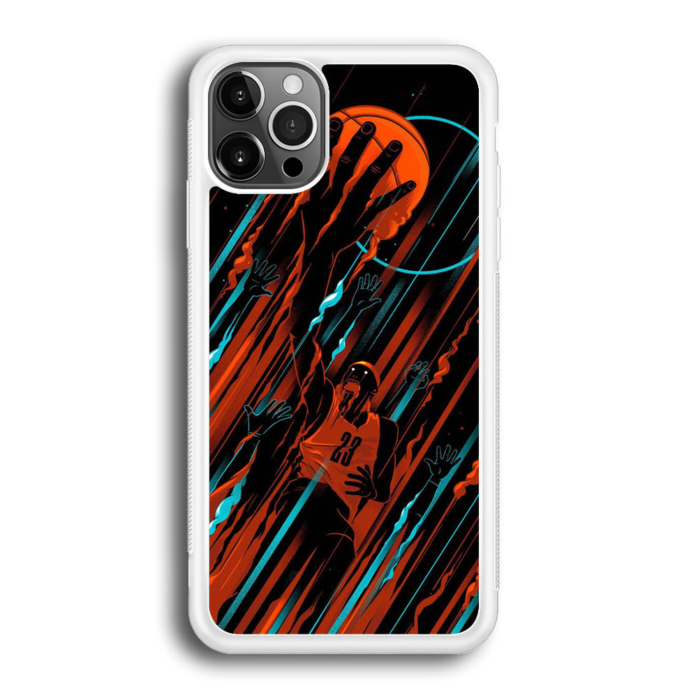 Basketball Art 003 iPhone 12 Pro Case