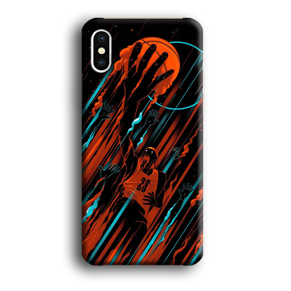 Basketball Art 003 iPhone Xs Case