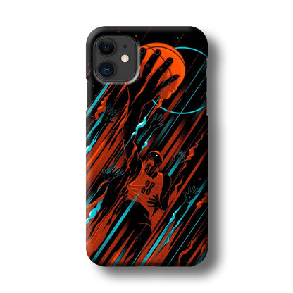 Basketball Art 003 iPhone 11 Case