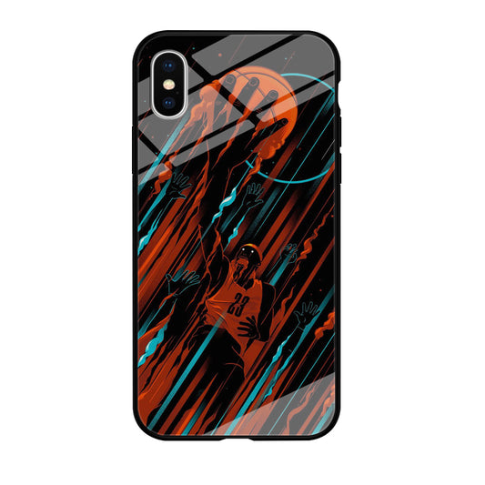 Basketball Art 003 iPhone X Case