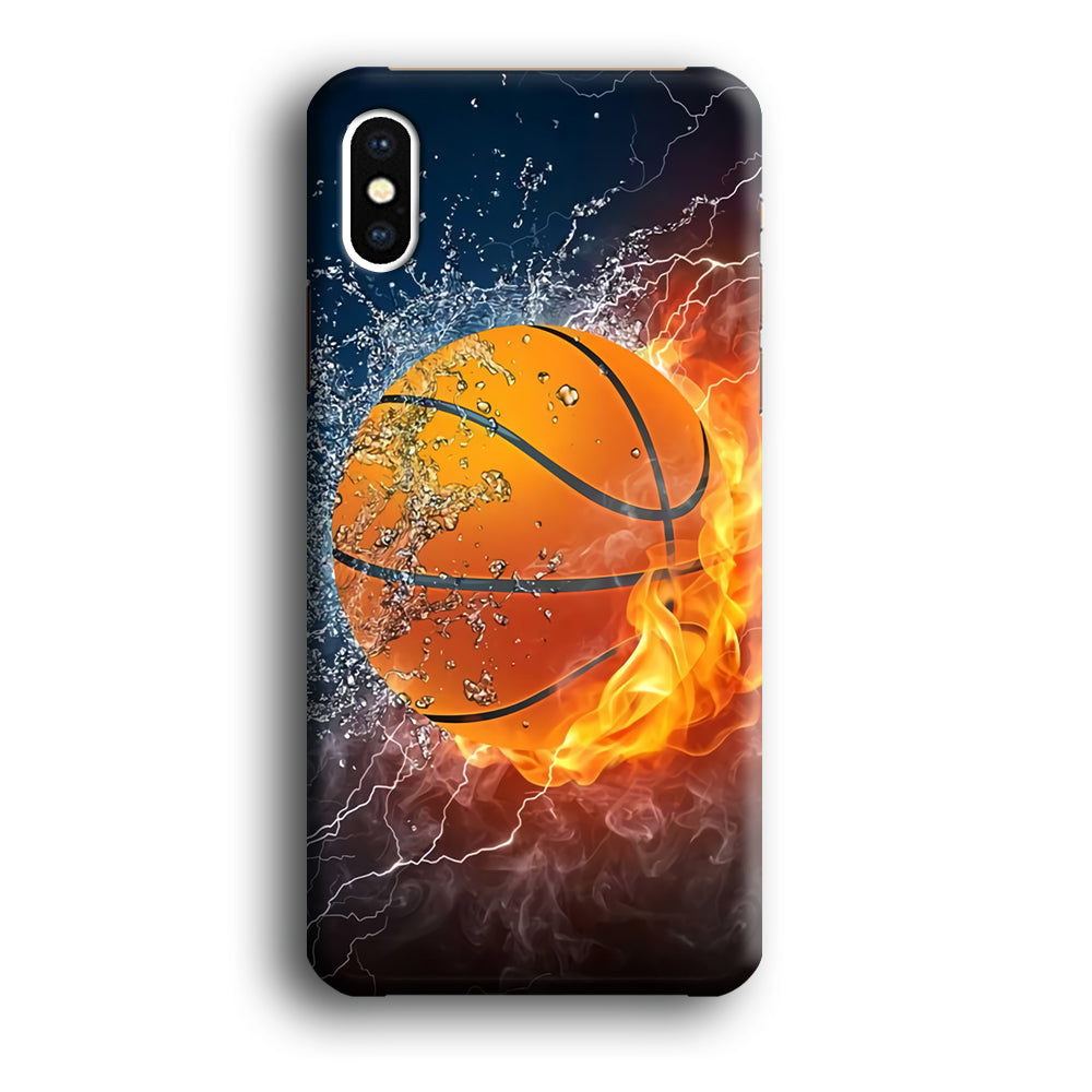 Basketball Ball Cool Art iPhone X Case