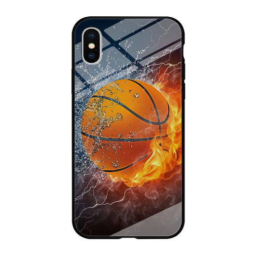 Basketball Ball Cool Art iPhone Xs Case