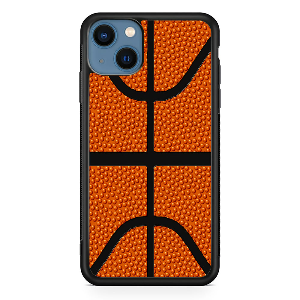 Basketball Pattern iPhone 14 Case