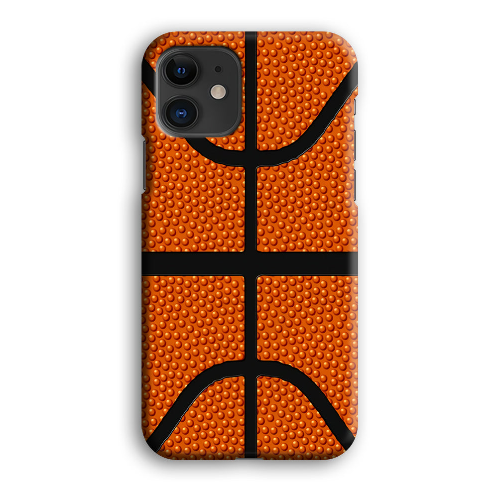 Basketball Pattern iPhone 12 Case