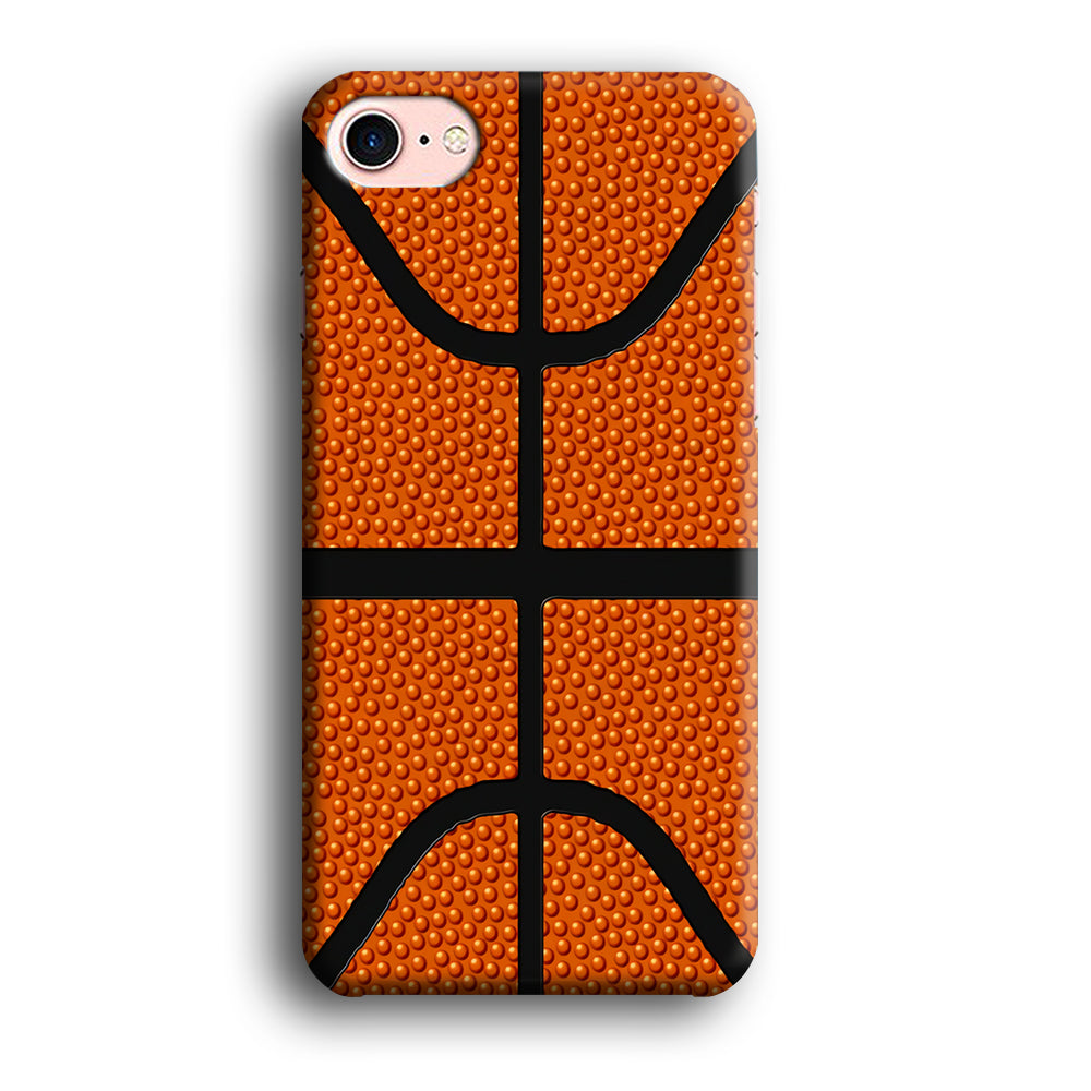 Basketball Pattern iPhone SE 2020 Case