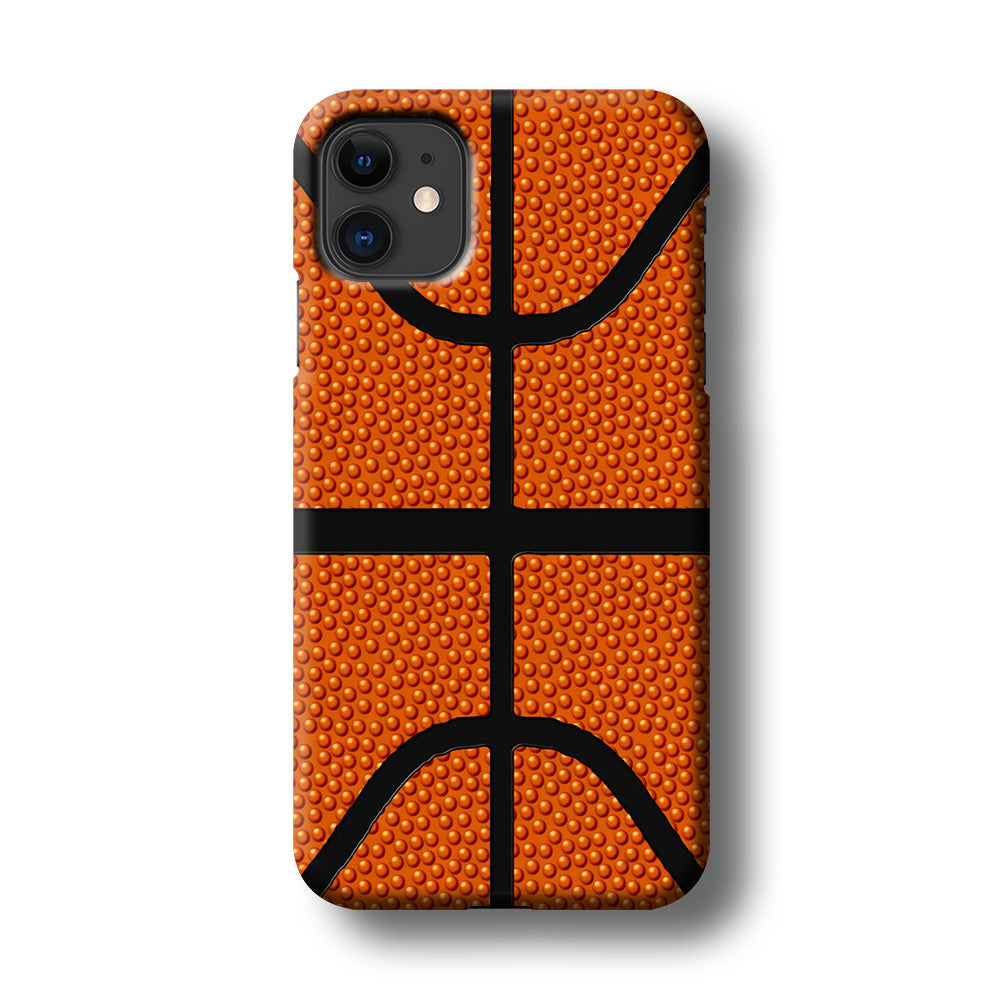 Basketball Pattern iPhone 11 Case