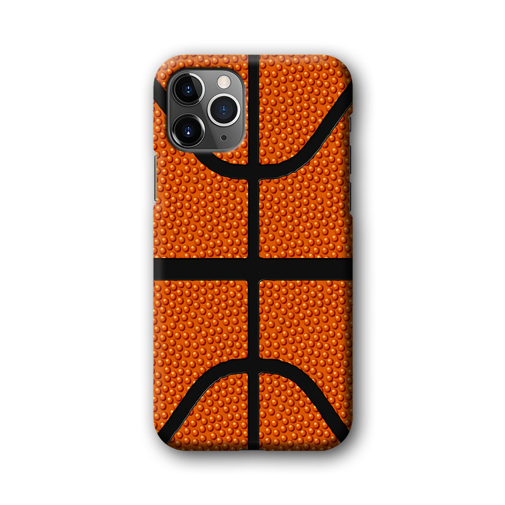 Basketball Pattern iPhone 11 Pro Max Case