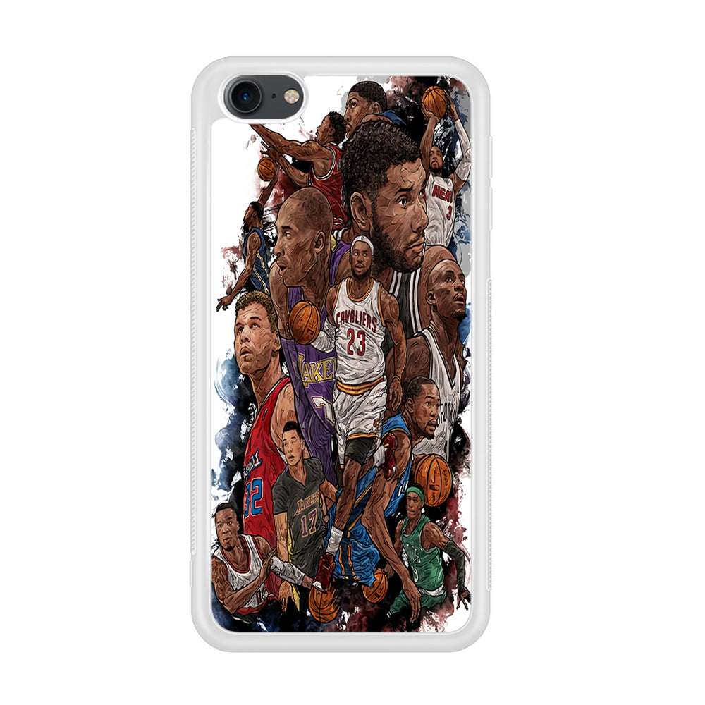 Basketball Players Art iPod Touch 6 Case