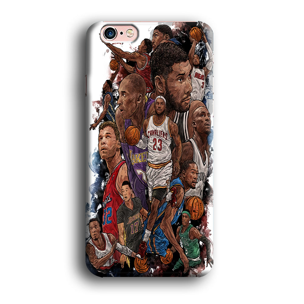 Basketball Players Art iPhone 6 | 6s Case