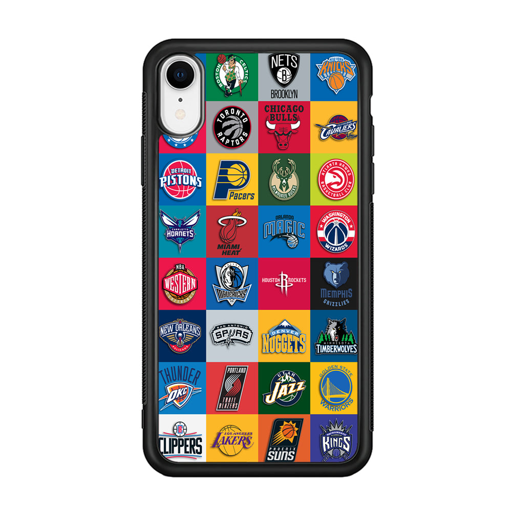 Basketball Teams NBA iPhone XR Case