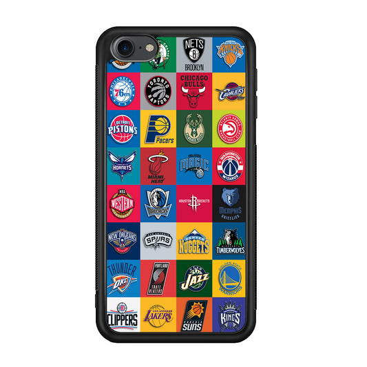Basketball Teams NBA iPod Touch 6 Case-Phone Case-Rubber White (2D Case)-Altracase