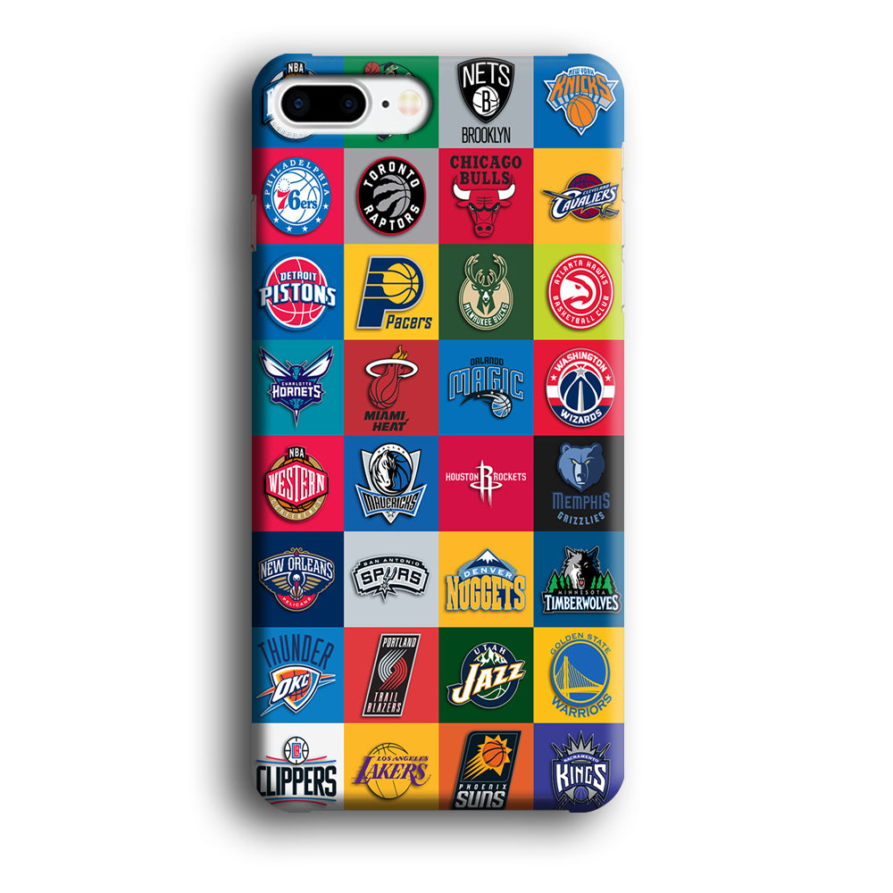 Basketball Teams NBA iPhone 8 Plus Case