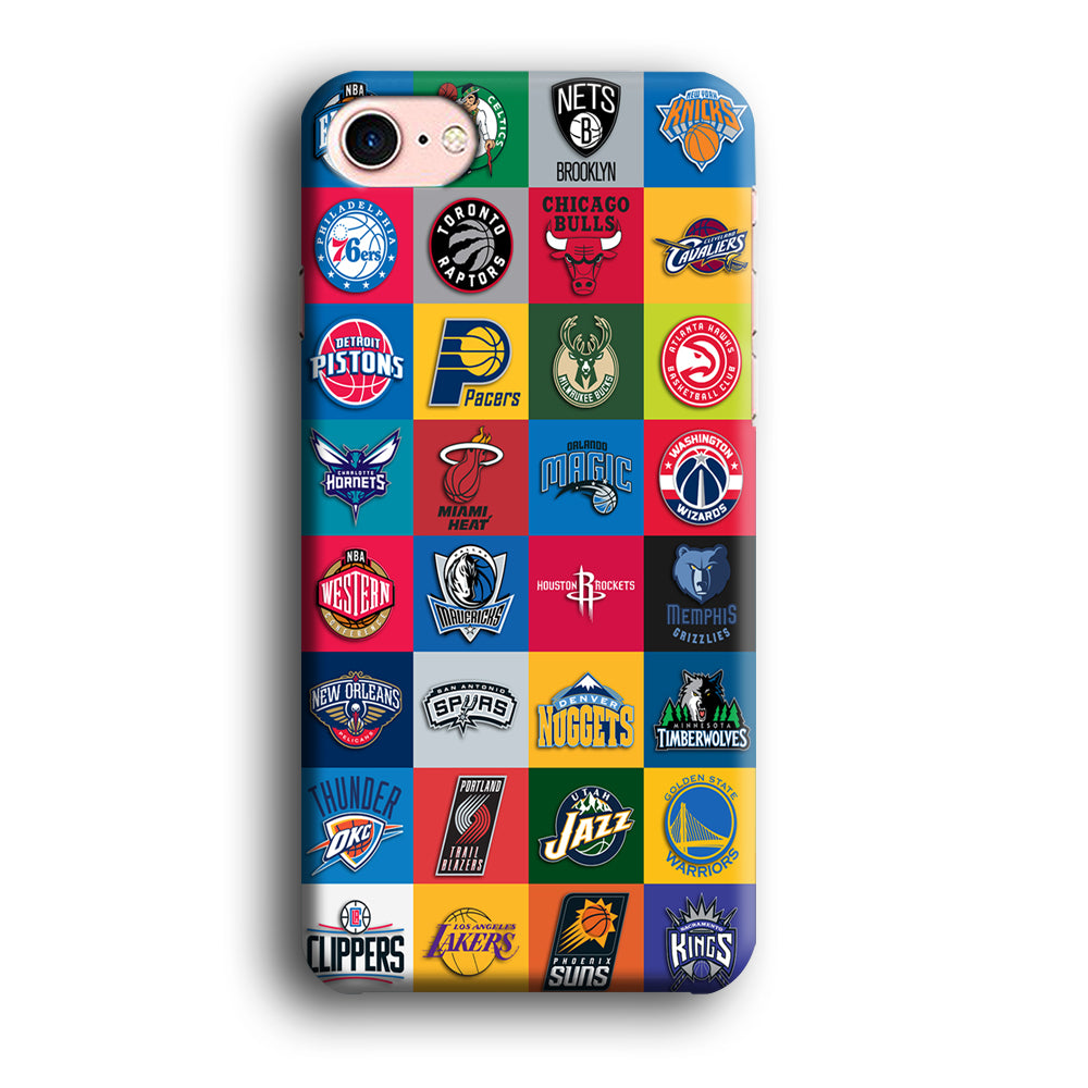 Basketball Teams NBA iPhone 7 Case