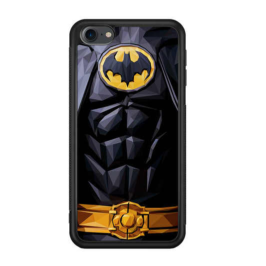 Batman Suit Armor iPod Touch 6 Case-Phone Case-Rubber White (2D Case)-Altracase