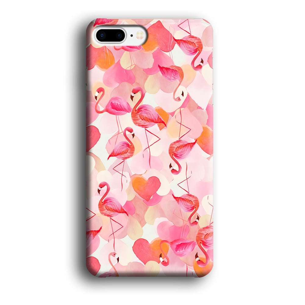 Beautiful Flamingo Art iPhone 7 Plus Case