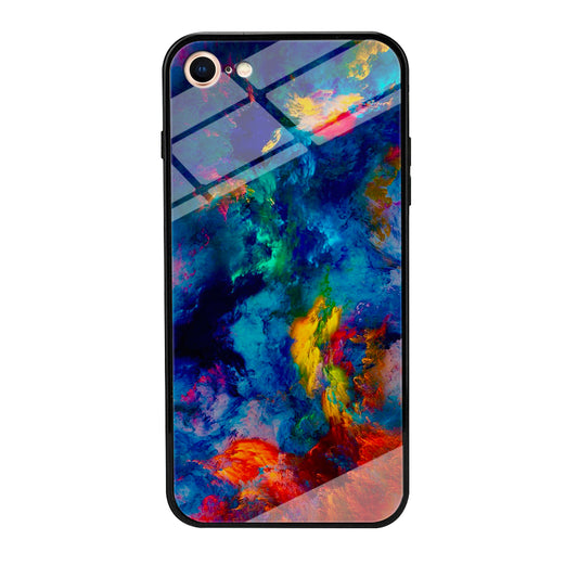 Beautiful Marble Colorful 001 iPhone 7 Case-Phone Case-Tempered Glass Case-Altracase