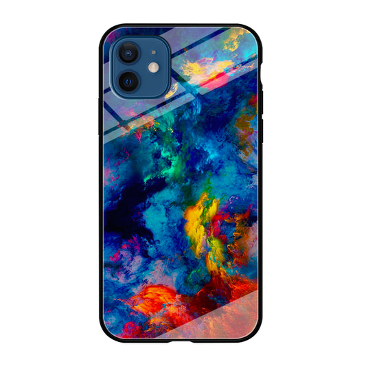 Beautiful Marble Colorful 001 iPhone 12 Case-Phone Case-Tempered Glass Case-Altracase